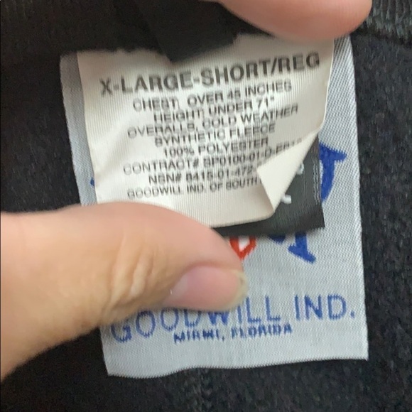 POLARTEC- fleece bibs. NWT - Picture 5 of 5